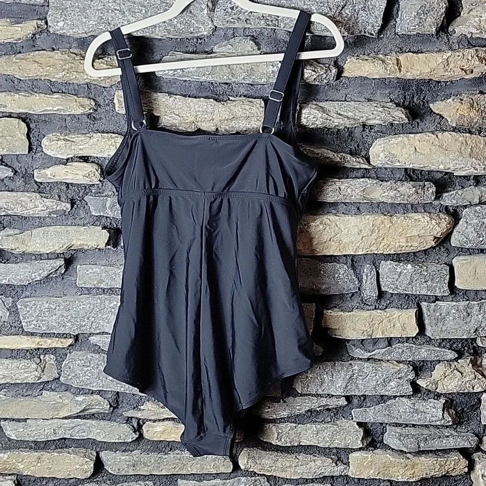 Women's Tropical escape one piece bathing suit sz 14 - Picture 5 of 5
